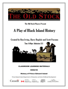 The Old Stock - Prince Edward Island