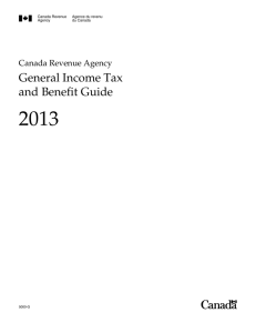 General Income Tax and Benefit Package for 2012 – 5000g