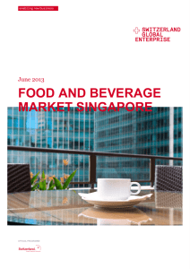 Market study: Food and Beverage Market Singapore