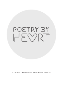 contest organiser's handbook 2015-16