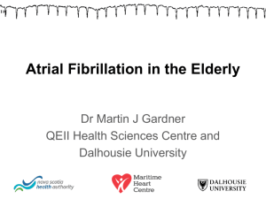 Atrial Fibrillation in the Elderly