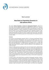 New Book on Population Dynamics in Sub