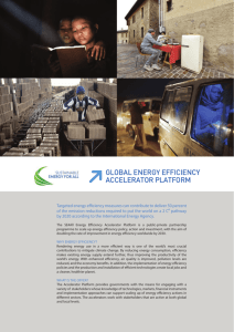 global energy efficiency accelerator platform