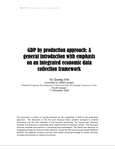 GDP by production approach.mdi - United Nations Statistics Division