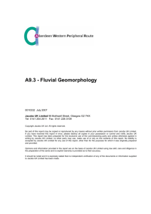 A9.3 - Fluvial Geomorphology