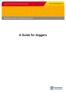 A Guide for doggers - WorkCover Queensland