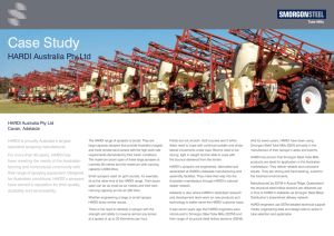 SSTM Hardi Australia Pty Ltd Case Study