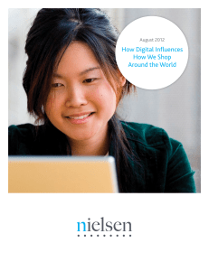 Nielsen Global Digital Shopping Report