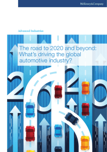 The road to 2020 and beyond: What's driving the global automotive