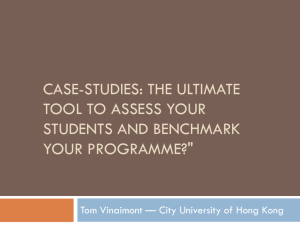 Case-studies - City University of Hong Kong