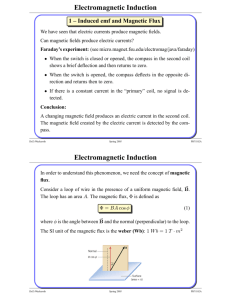 Electromagnetic Induction Electromagnetic Induction