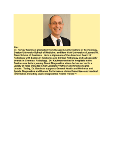 Bio: Dr. Harvey Kaufman graduated from Massachusetts Institute of