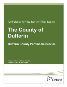 For a copy of the Ambulance Service Review Final Report, click here.