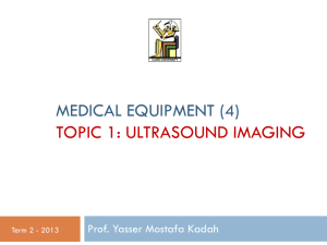 Ultrasound lecture #1 presentation - K