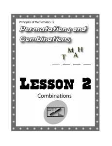 PM12 - Perms & Combs Lesson 2