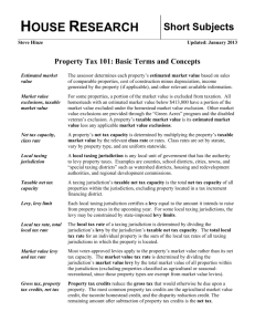 Property Tax 101: Basic Terms and Concepts