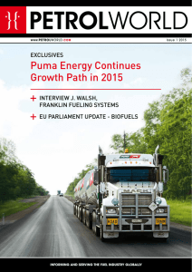 Puma Energy Continues Growth Path in 2015