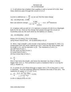 Chapter 18 worksheet solutions