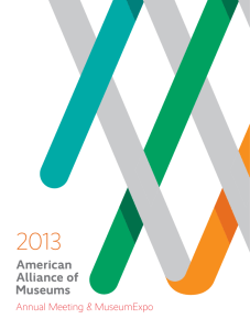 Annual Meeting & MuseumExpo - The American Alliance of Museums