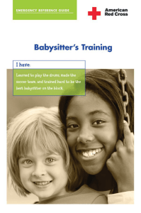 Babysitter's Training Emergency Reference Guide
