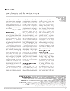 Social Media and the Health System