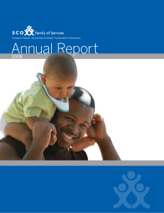 Annual Report - SCO Family of Services