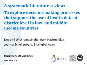 A systematic literature review: To explore decision