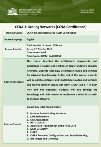 CCNA 3: Scaling Networks (CCNA Certification)