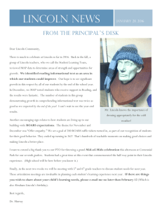 LMS Newsletter - Park Ridge