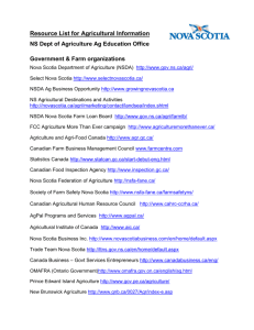 Resource List for Agricultural Information