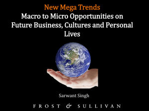 New Mega Trends Macro to Micro Opportunities on Future Business