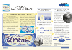 the product launch of dream