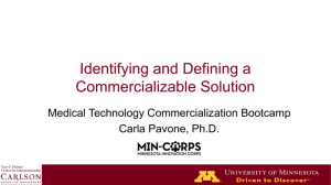 (be) commercialized - mn