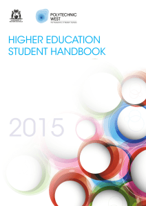 Student Handbook - Polytechnic West
