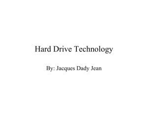 Hard Drive Technology