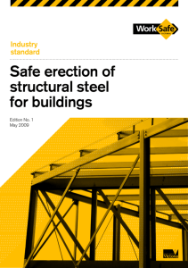 Industry Standard, Safe erection of structural