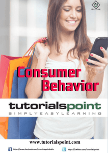 Consumer Behavior Tutorial (PDF Version)