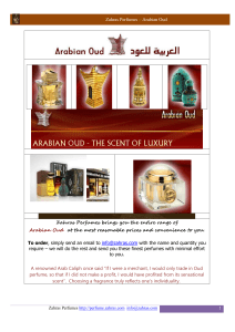 Zahras Perfumes – Arabian Oud Catalog