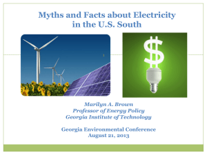 Marilyn Brown - Georgia Environmental Conference