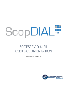 scopserv dialer user documentation