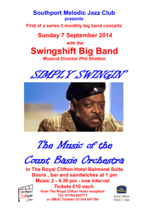 Southport Melodic Jazz Club Swingshift