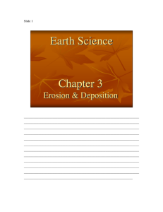 Earth Science Chapter 3