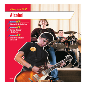 Chapter 22: Alcohol - San Leandro Unified School District
