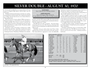 silver double - august 30, 1970