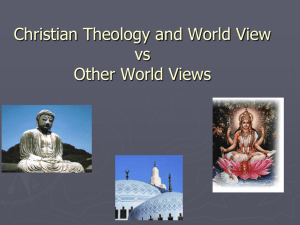 The Christian World View