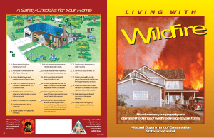 Living With Wildfire - Missouri Department of Conservation