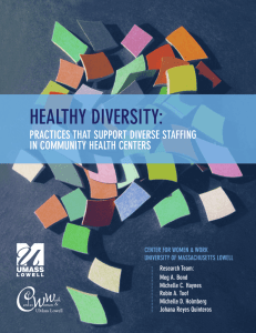 Healthy Diversity: Practices That Support Diverse Staffing In