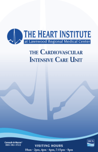the CardiovasCular intensive Care unit