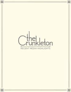 The Crunkleton Press Kit