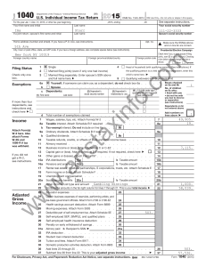 Sample Tax Return - Riley & Associates, PC Art Taxes